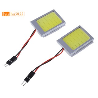 2 Đèn Led T10 24 Smd Cob Cho Xe Hơi/Trần Nhà/Xe Tải/La Hu5855