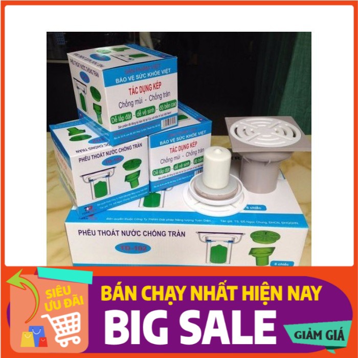 Phễu thoát nước chống tràn TD-102 (Trắng) H3C STORE