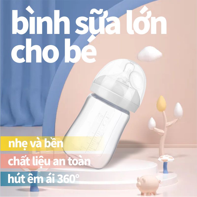 Bình Sữa Thân Thiện Với Môi Trường 180ML/150ML