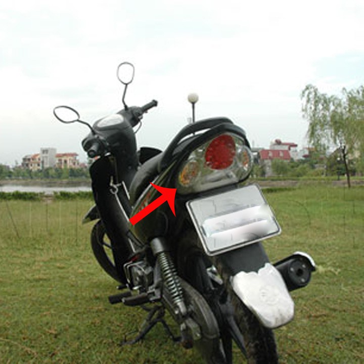Cụm đèn hậu - đèn pha trước gắn cho xe JUPITER MX lắp đặt đơn giản