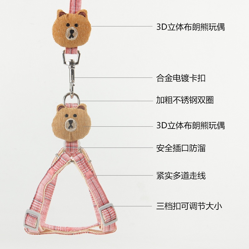 Dây Dắt Thú Cưng Đi Dạo Loại Nhỏ / Vừa / Nhỏ / Vừa / Corgi Bichon Kiểu Pháp