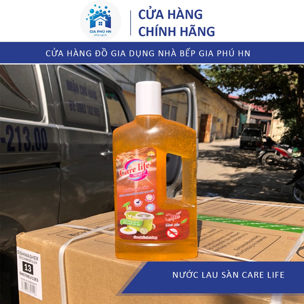 Nước Lau Sàn Tinh Dầu Xả Quế GIÁ TỔNG KHO Nước Lau Sàn Cao Cấp Care Life, Siêu Thơm Tinh Dầu Quế, Đuổi muỗi