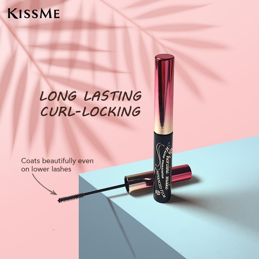 Mascara Kissme Làm Dày Và Cong Mi Màu Đen , Đen Bóng, Đen Tuyền 6g | Hasaki | Sản Phẩm Chính Hãng