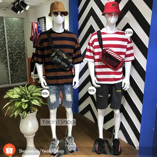 [Yeah1Shop]- Áo thun sọc trơn 2 ( M, L, XL)