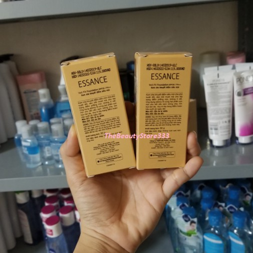 [MẪU MỚI] Kem che khuyết điểm siêu mịn Essance Veil Fit Foundation SPF25 PA++ 30g | BigBuy360 - bigbuy360.vn