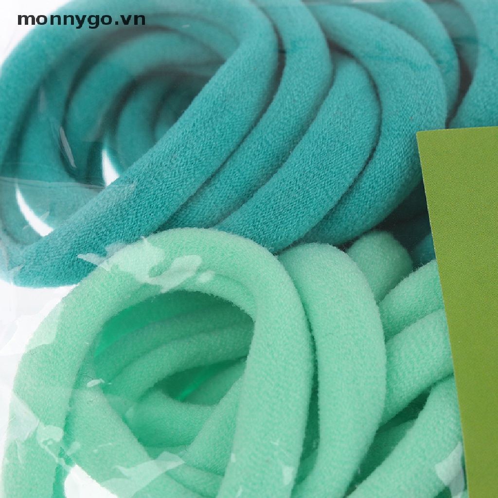 50 Dây Buộc Tóc Co Dãn Mềm Mại Cho Nữ