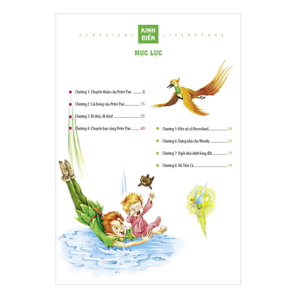 Mua Sách - Peter Pan - Bản rút gọn minh hoạ màu giá rẻ nhất | TecKi.Vn