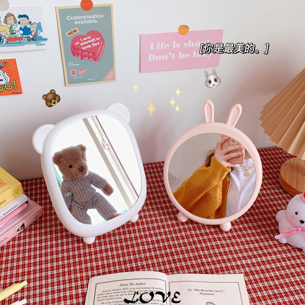 Gương Trang Điểm Để Bàn Thiết Kế Đơn Giản Tiện Dụng