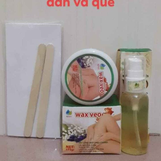 wax lông veo