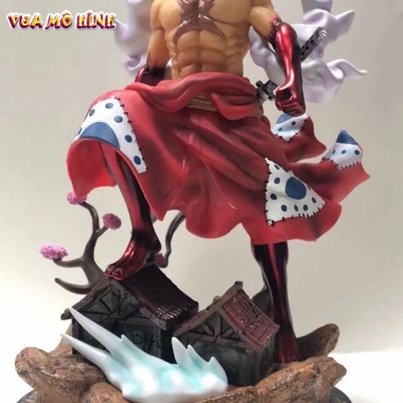 Mô hình One Piece - Figure One Piece Luffy Wano Snake man Gear 4 cao 35cm cực chất