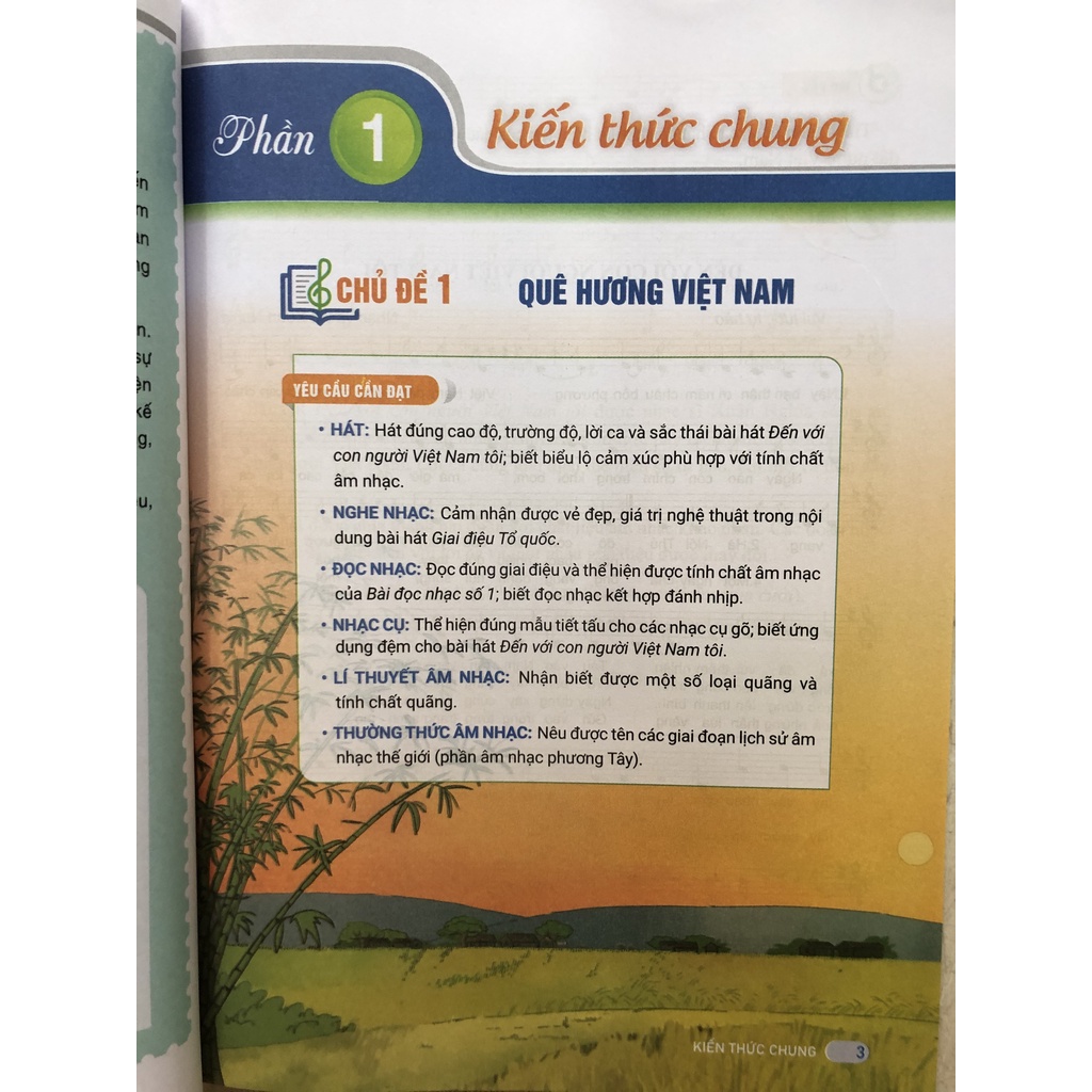 Sách giáo khoa Âm nhạc 10 Cánh Diều