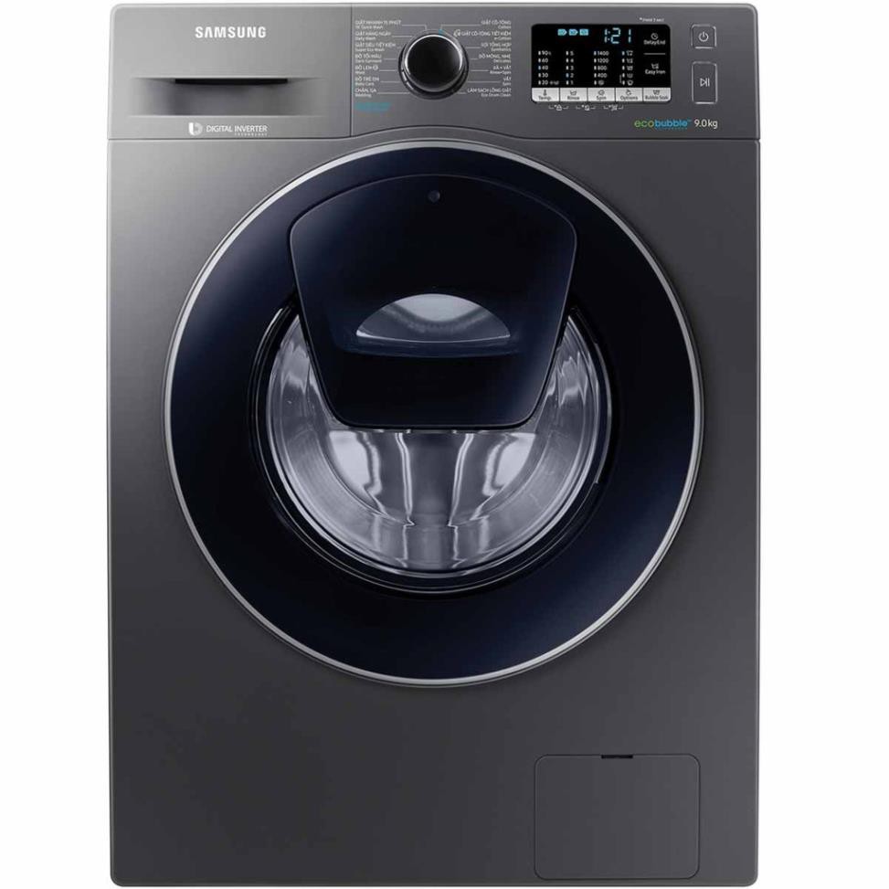 [ VẬN CHUYỂN MIỄN PHÍ KHU VỰC HÀ NỘI ]  Máy giặt Samsung cửa ngang 9 kg màu bạc WW90K54E0UX/SV