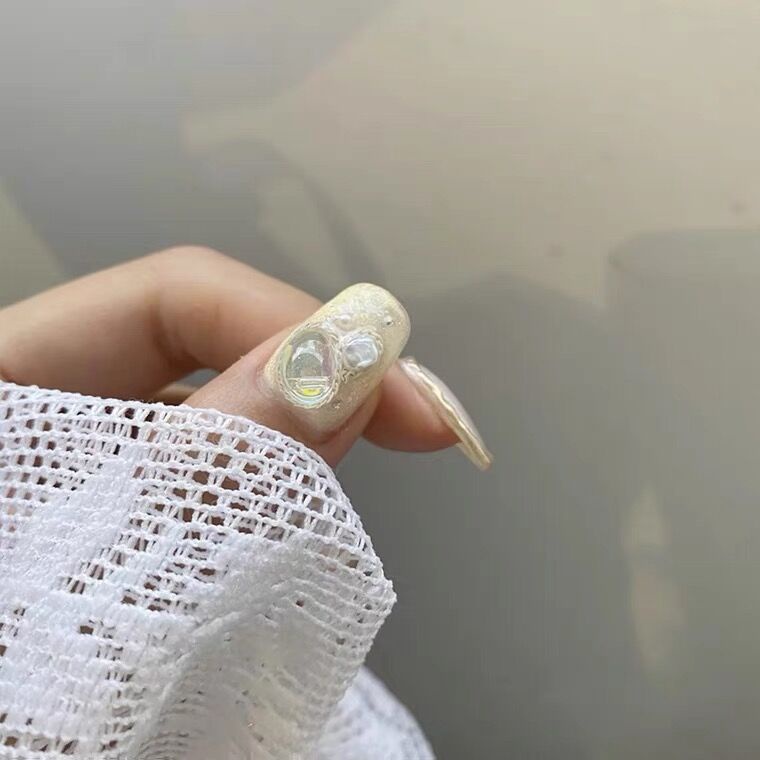 Đá Pha Lê Gắn Mặt Vòng cổ/Kính Móng Tay Độc Đáo DIY