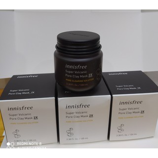 Mặt Nạ Đất Sét Innisfree Super Volcanic Pore Clay Mask 2x