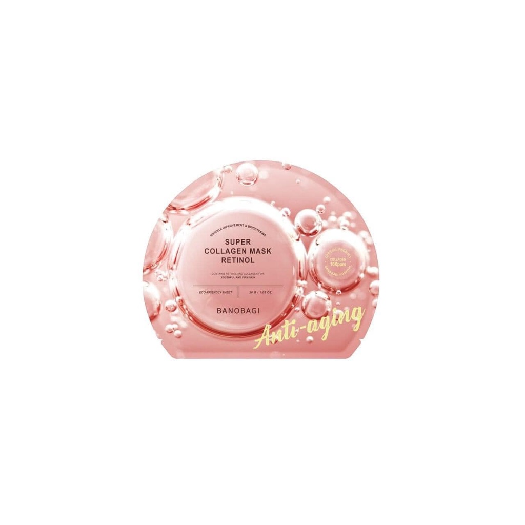 Mặt Nạ Siêu Cấp Ẩm Phục Hồi Banobagi Super Collagen Mask