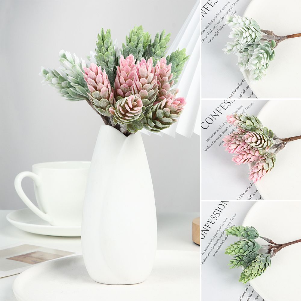 Cây Thông Nhân Tạo 6 Đầu Trang Trí Nội Thất Tiệc Cưới/Giáng Sinh Nhiều Màu Sắc