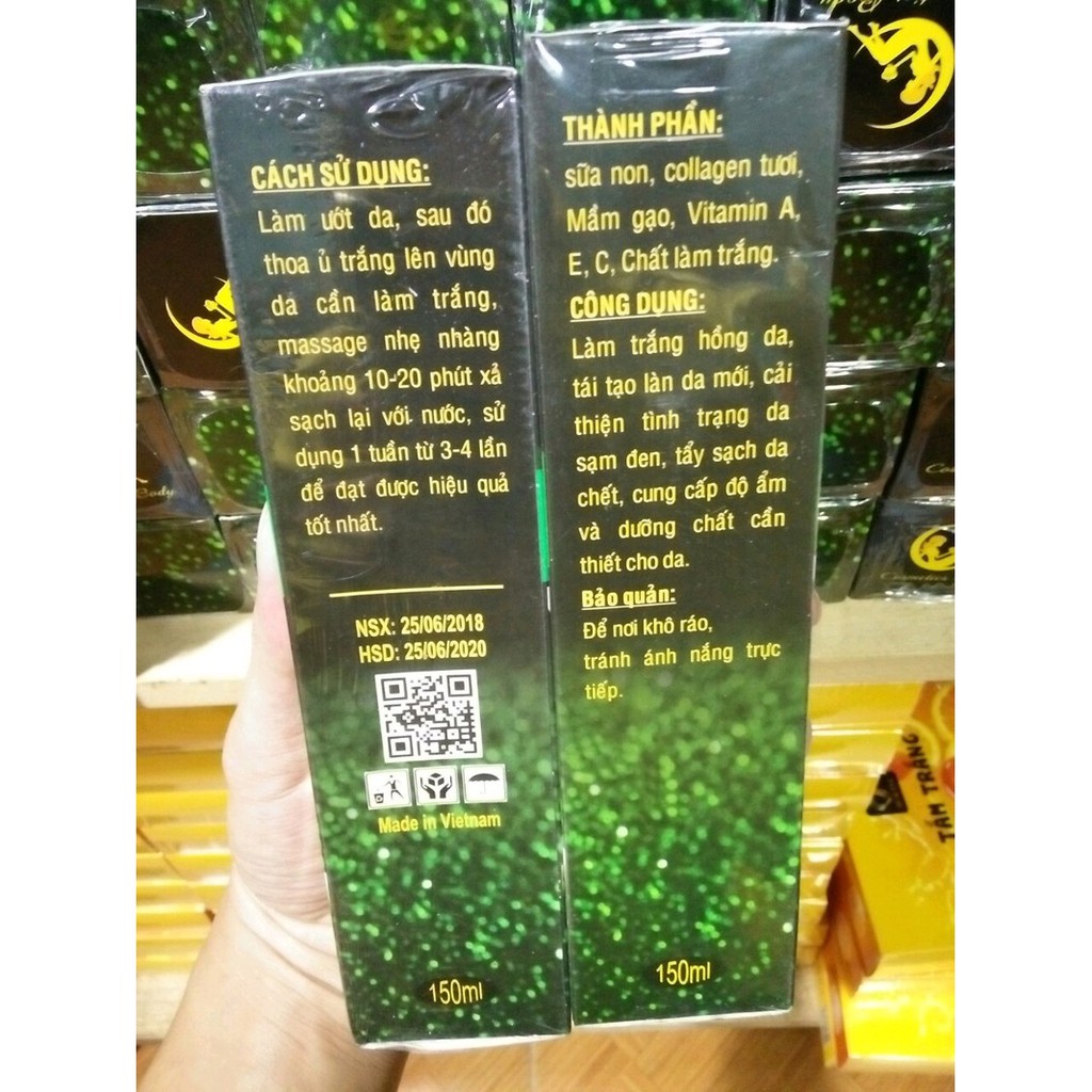 Ủ trắng lúa mạch 150ml