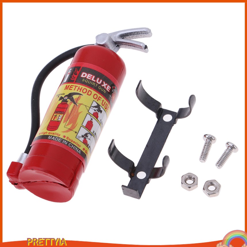 Mô hình bình chữa cháy cho xe hơi RC tỉ lệ 1:8 1:10 Axial Scx10 D90