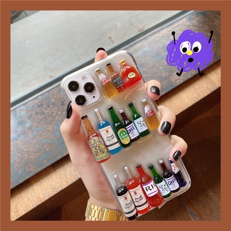 Ốp hình chai rượu bia