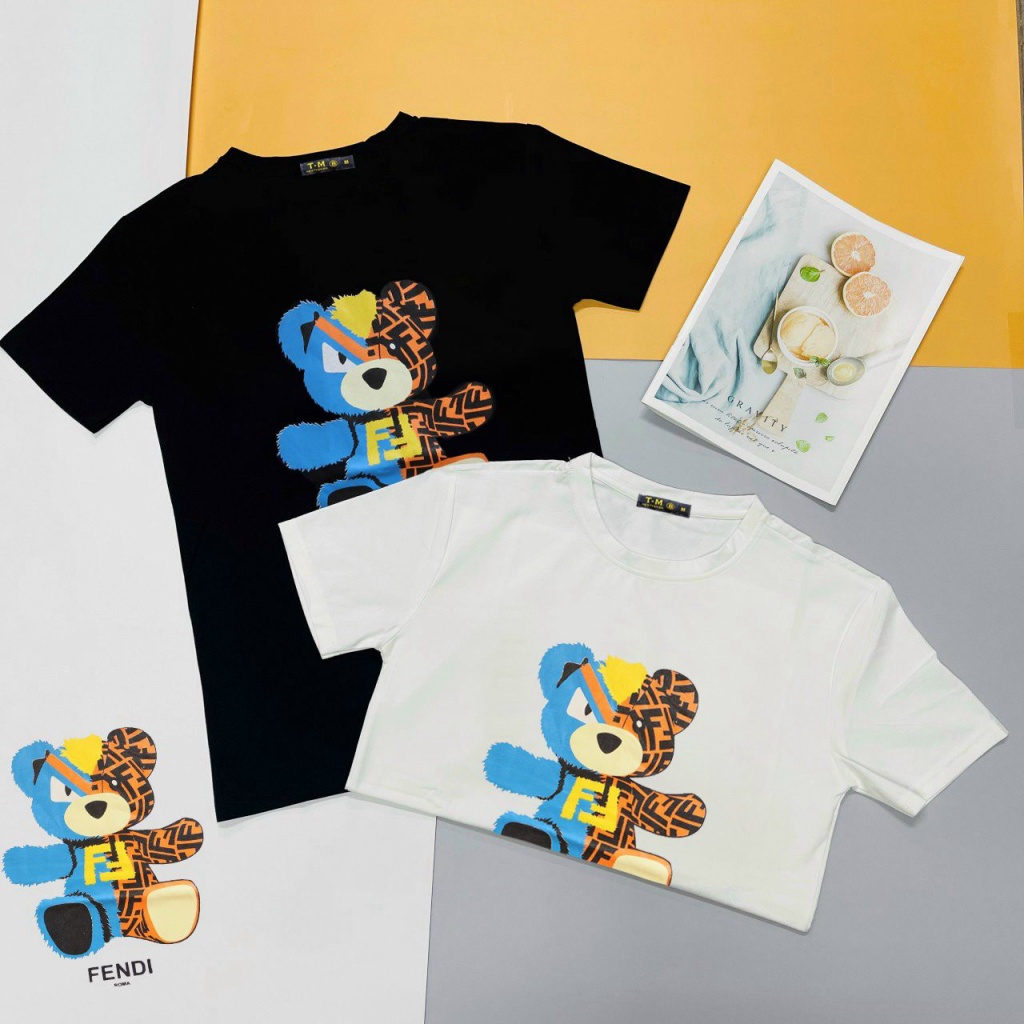 Áo Thun Nam Cổ Tròn In Gấu 3D Chất Cotton Mềm Mát Form Chuẩn Mặc Đẹp Phù Hợp Đi Học, Đi Làm Chơi Du Lịch [NEW UNISEX]