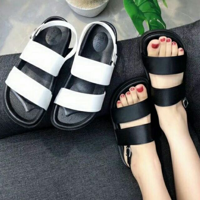 Dép Sandal Nữ 2 Quai Dẻo