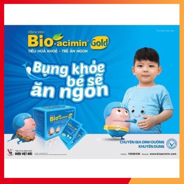 Bio-Acimin Gold+ - Cốm vi sinh giúp tiêu hoá khoẻ, trẻ ăn ngon