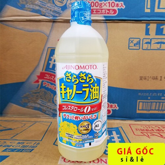 Dầu hoa cải Ajinomoto Nhật Bản