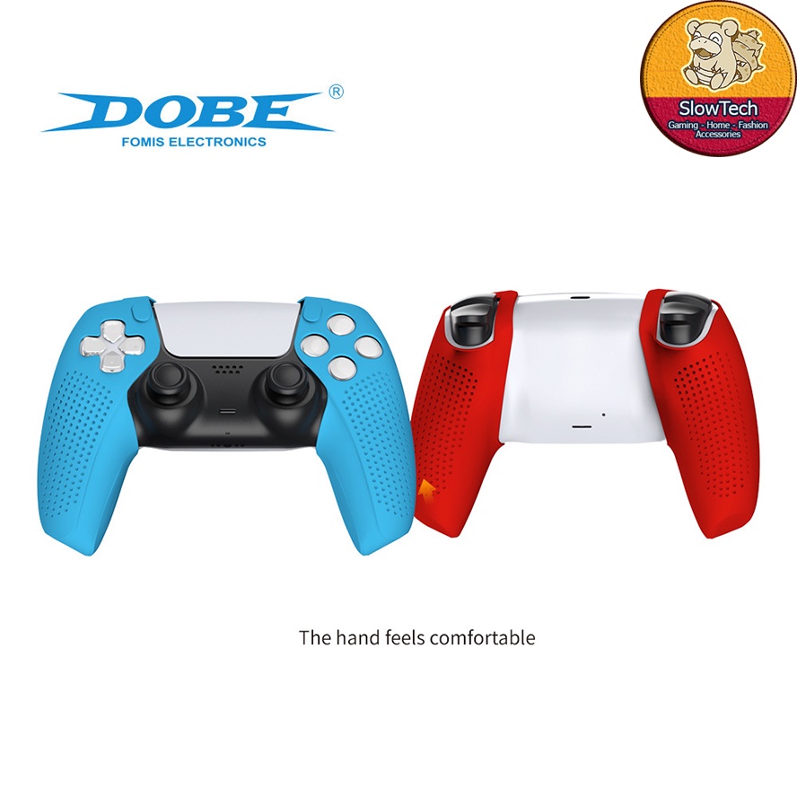 Vỏ Silicone Bọc Tay Cầm Sony PS5 Dobe TP5-05112 Mềm Mại, Bền Bỉ - Hàng Chính Hãng