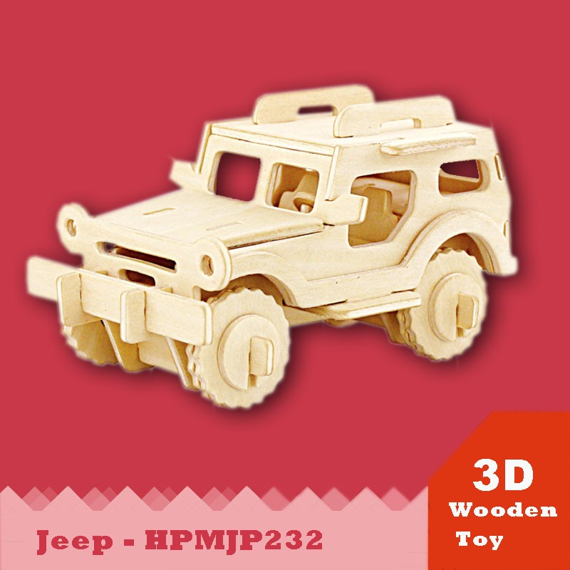 Mô hình 3D Xe JEEP- HPMJP232