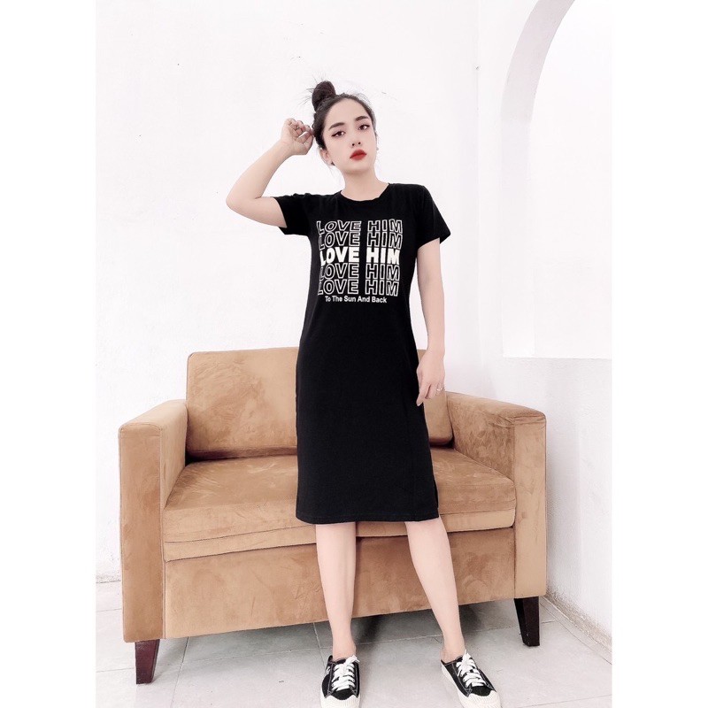 VÁY XUÔNG THUN THÁI NỮ COTTON CAO CẤP FORM DƯỚI 60KG | BigBuy360 - bigbuy360.vn