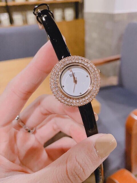 Đồng hồ nữ Burgi mâm xôi hot hit - Hàng chính hãng xách tay từ Mỹ