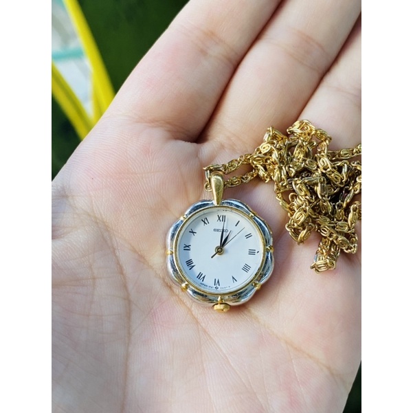 Đồng hồ nữ mặt chuyền seiko