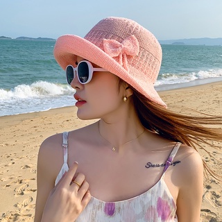 Nón Tai Bèo Đan Cói Mỏng Thời Trang Mùa Hè Dành Cho Nữ 2021