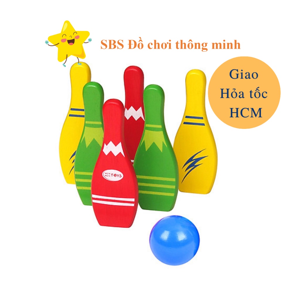 Đồ chơi gỗ Winwintoys - Trò chơi Bowling