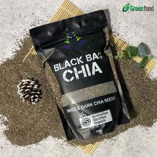 Hạt Chia Đen Hữu Cơ Úc (Gói 500g)