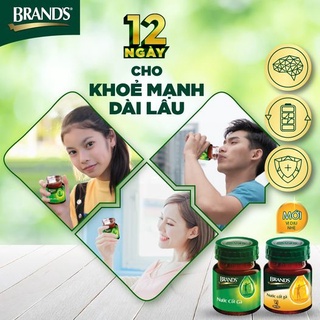 Nước cốt gà Brand's Vị dịu nhẹ 42ml (6 hủ) Date  mới