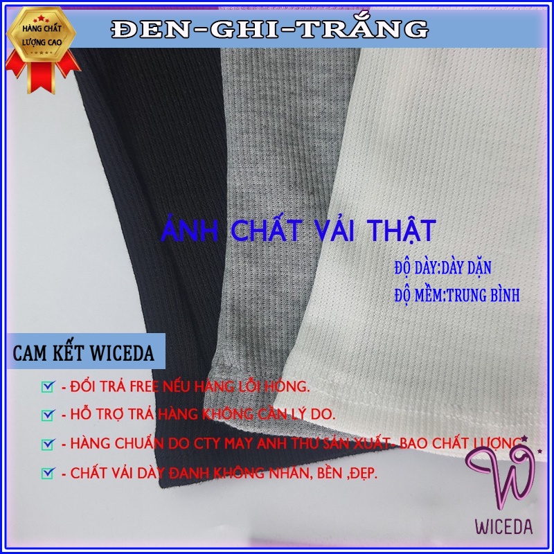 Áo croptop dài tay cardigan nữ đẹp len tăm , áo kiểu xinh cúc cài 3 màu đen trắng ghi Wiceda AD301