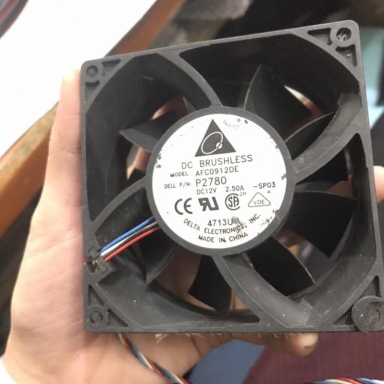 Fan Delta 12V 9cm 2.5A công suất cực lớn hút thổi rất mạnh