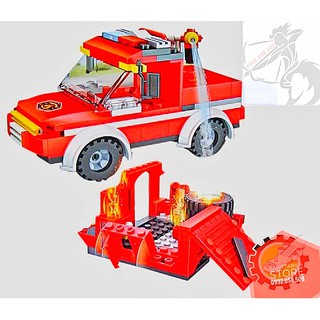 LEGO Lắp Ráp Xe Cứu Hỏa ( 186 Pcs )