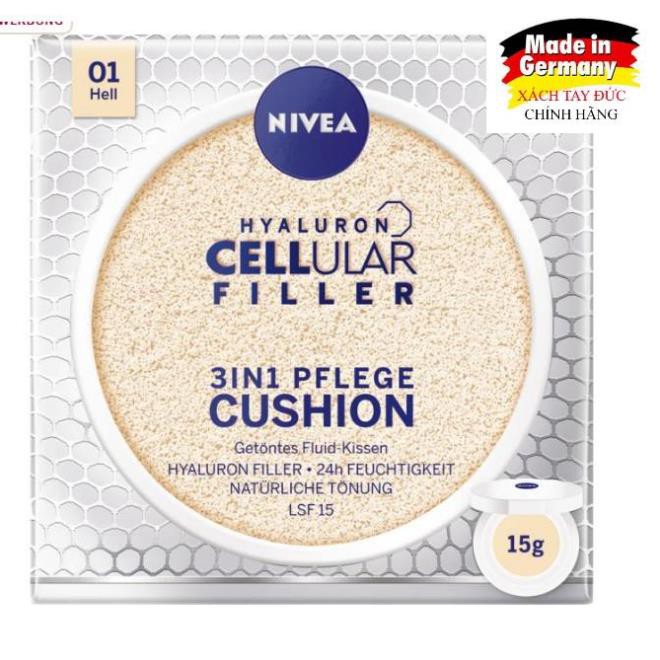 [Hàng Đức chuẩn] Phấn Nước Nivea CC Cushion 15g Nội địa Đức