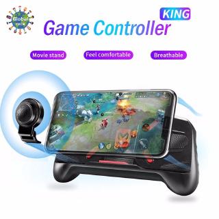 Tay cầm chơi game MEMO KING + giữ điện thoại + nút bấm cho điện thoại 4.5-6''