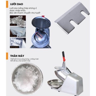 Máy bào đá 2 lưỡi 380WHD-2