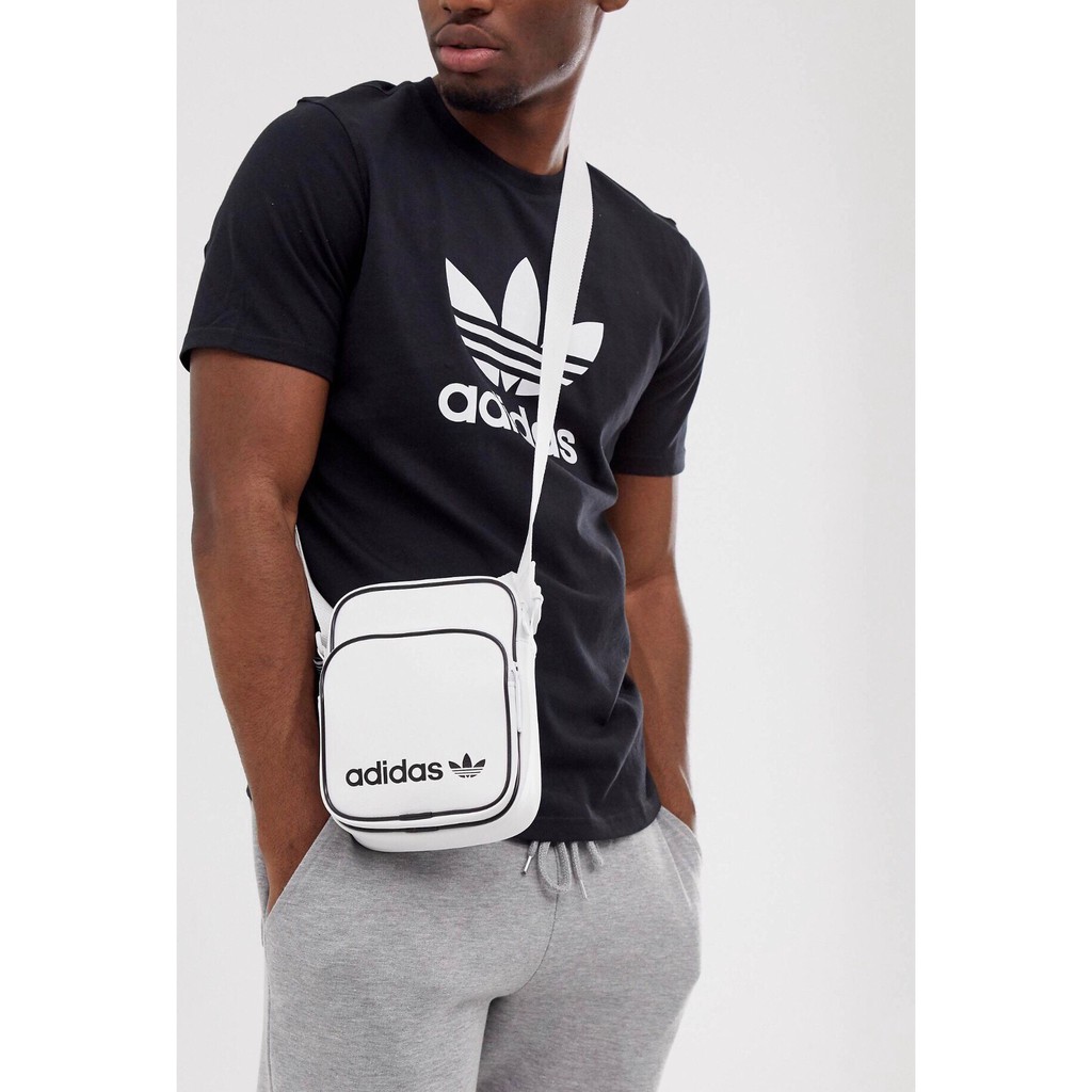 [NGHIỆN TÚI GIÁ GỐC + VIDEO THẬT] Túi đeo chéo adidas Mini Vintage Bag - DV2491 ( Trắng ) - HÀNG CÓ SẴN / GIÁ RẺ NHẤT