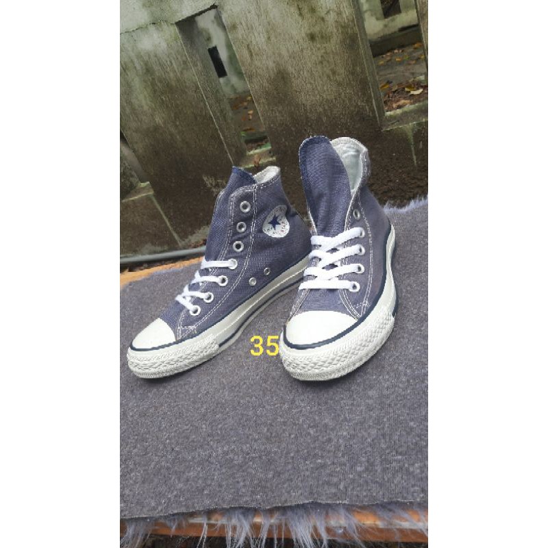 (sale cận Tết) giày converse 2hand real size 35