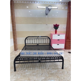 Giường sắt mỹ nghệ 1m4x2m