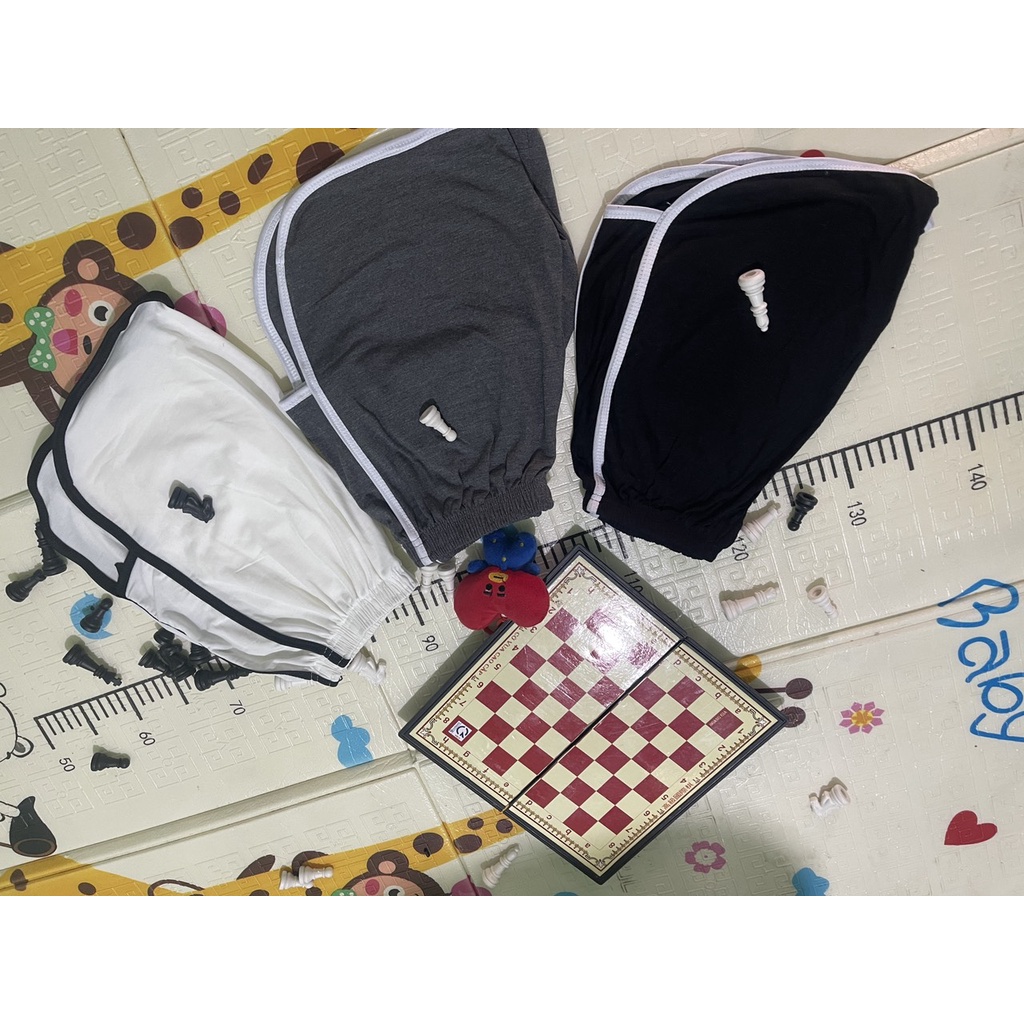 Quần đùi nữ mặc ở nhà cạp chun 3 màu