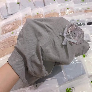 Quần mặc trong váy nâng mông cotton pha ren