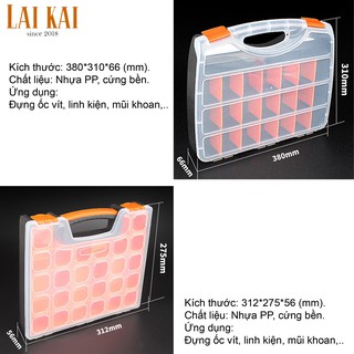 Hộp đựng ốc vít linh kiện cỡ lớn