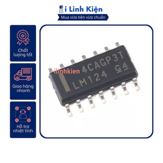 Lm124 lm124dr sop-14 linh kiện loại tốt