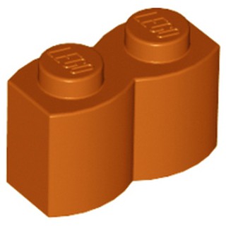 Gạch khối gỗ 1 x 2 (1x2) / Part 30136: Brick, Modified 1 x 2 Log
